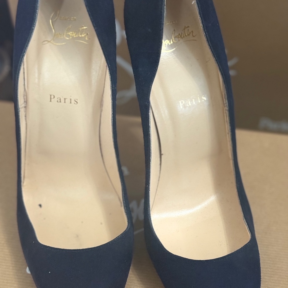 Christian Louboutin Dark Blue Heels